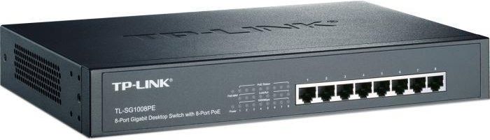 фото Комутатор некерований TP-Link TL-SG1008PE 1
