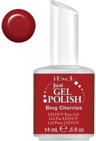 IBD Just Gel Polish, Lakier hybrydowy Bing Cherries, 14ml