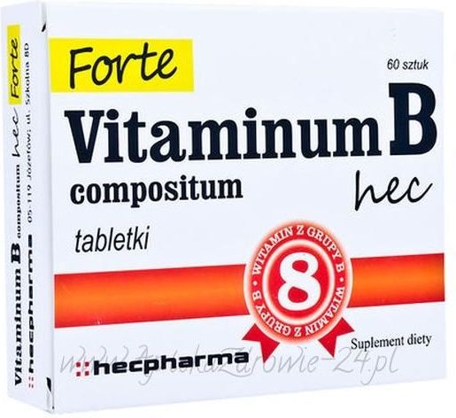 Vitamina B Complex Forte 50 Tabletek - Opinie I Ceny Na Ceneo.pl