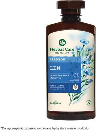 Farmona Herbal Care Odżywka Do Włosów Suchych i Łamliwych Lniana 200 ml
