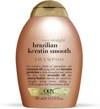 Zdjęcie OGX Brazilian Keratin Smooth Szampon Wygładzający Z Brazylijską Keratyną 385 ml - Bartoszyce