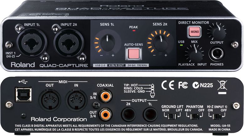 Roland UA-55 Quad-Capture - Ceny i opinie - Ceneo.pl