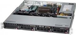 SUPERMICRO 1U, LGA1150, INTEL C224, 4XDIMM, 4X3.5 SATA3 HS, 4XGLAN, IPMI, 4XUSB, 350W (SYS-5018D-MTLN4F)