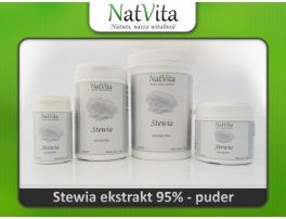NatVita Stewia mielona ekstrakt 95% - 25g