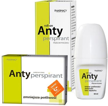 Pharmacy Laboratories Antyperspirant roll-on Przeciw poceniu 60ml