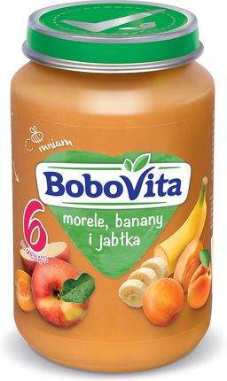 Bobovita Morele Banany i Jabłka Po 6 Miesiącu 190G
