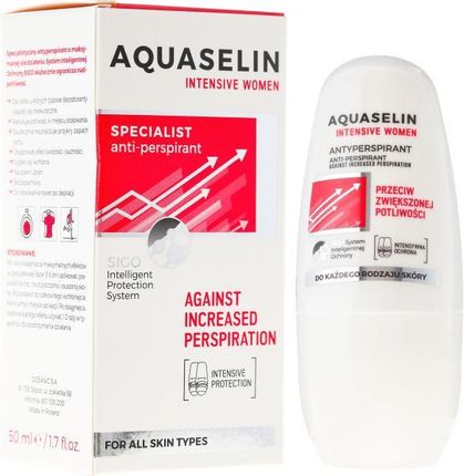 Aquaselin Intensiv Przeciw Nadmiernej Potliwości 50 ml