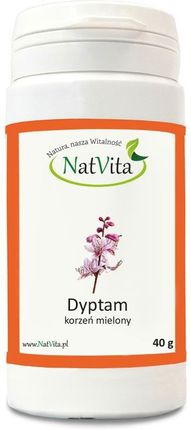 NatVita dyptam korzeń (diptam, dictamnus) mielony 40 g