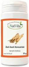 NatVita: żeń-szeń koreański korzeń (panax ginseng) mielony - 25 g - zdjęcie 1