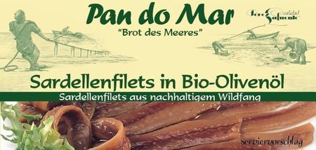 Pan do mar anchois sardele w bio oliwie z oliwek 50g