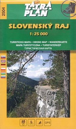 Słowacki Raj mapa 1:25 000 TatraPlan