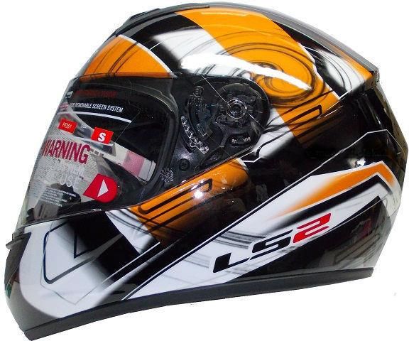Kask motocyklowy Kask Ls2 Action Biało Pomarańczowy FF350.1 KASK LS2 MOTOCYKLOWY ACTION POMARAŃCZOWY CZARNY M Zdjęcie