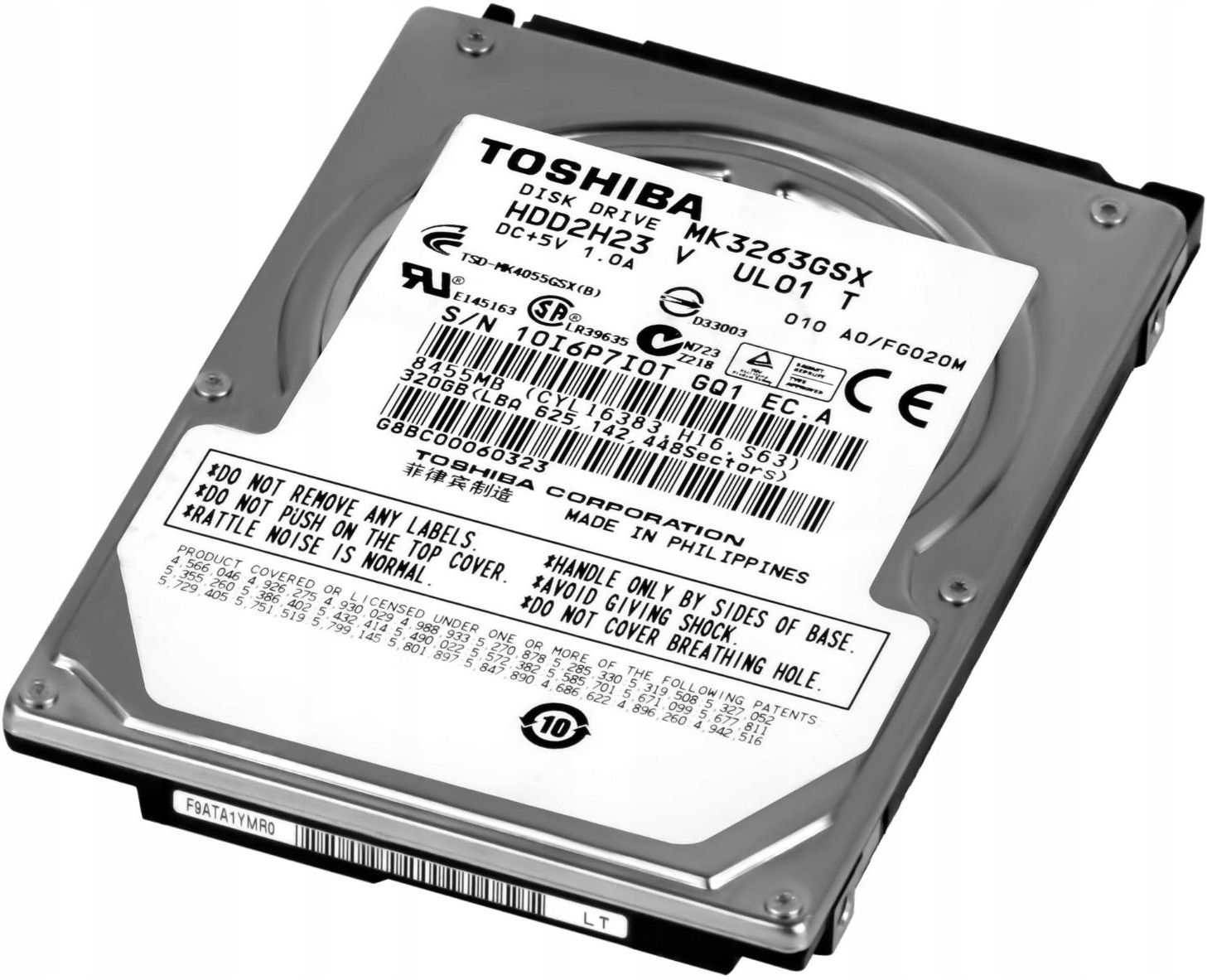Dysk twardy Toshiba 320GB MK3263GSX - Opinie i ceny na Ceneo.pl