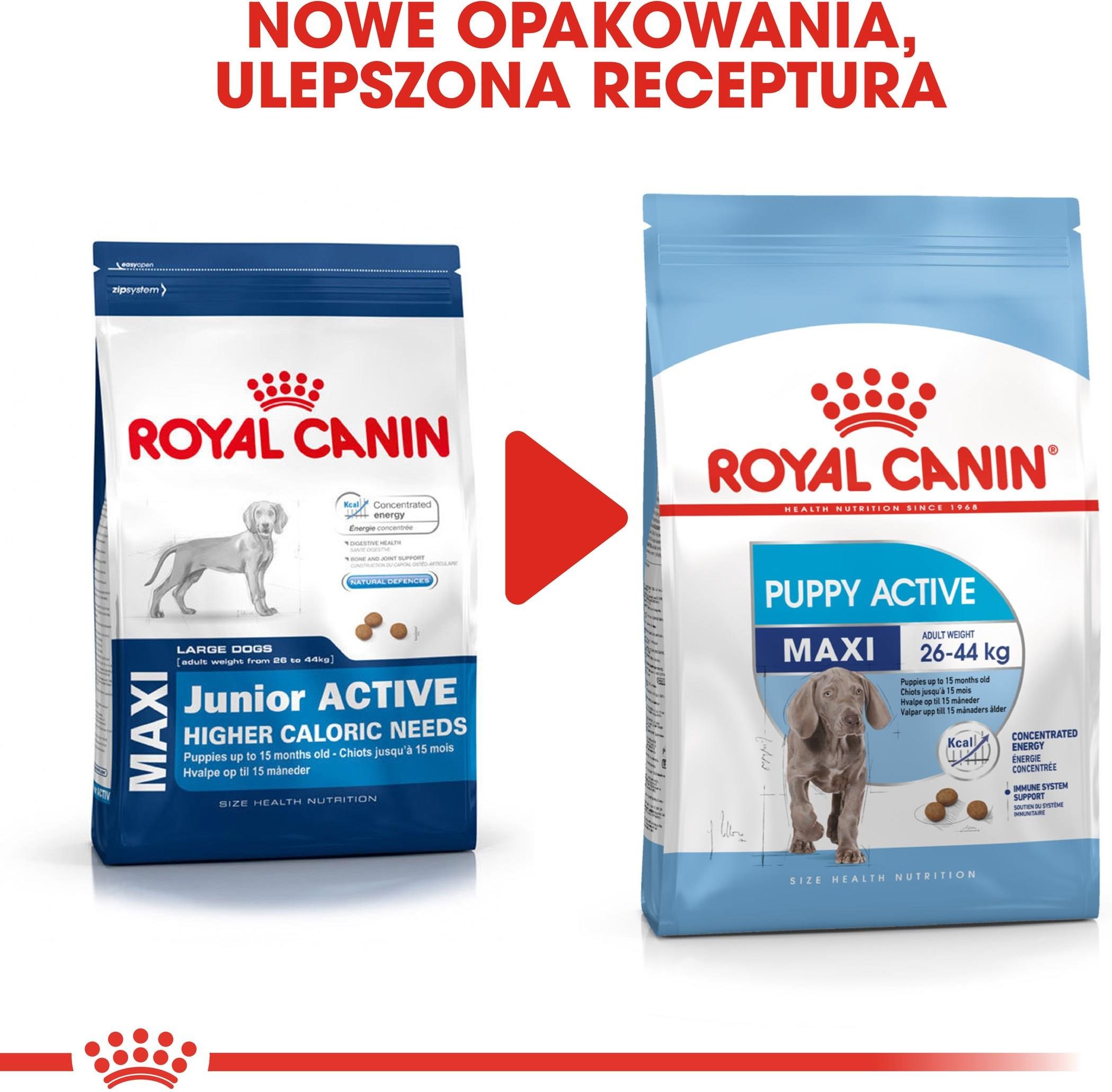 Royal canin puppy maxi схема кормления