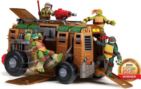 Playmates Toys Turtles Ninja Wagon Metra Shellraiser 94011