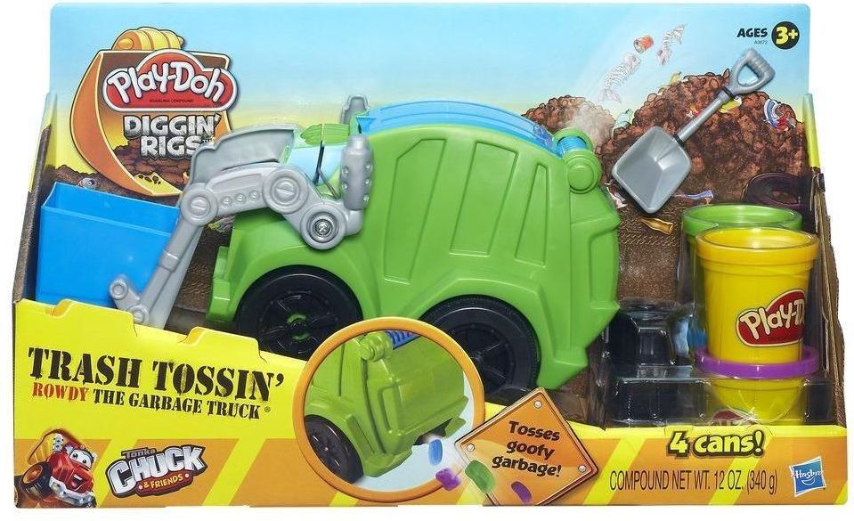 Hasbro Play-Doh Diggin Rigs Śmieciarka Rowdy A3672 - Ceny i opinie ...