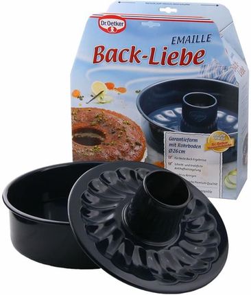 Dr. Oetker Tortownica z podwójnym dnem 26 cm Back-Liebe Emaille 2364