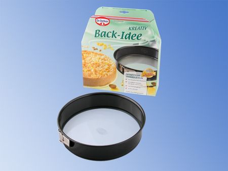 Dr. Oetker Tortownica ze szklanym dnem 26 cm Back-Idee Kreativ 1225