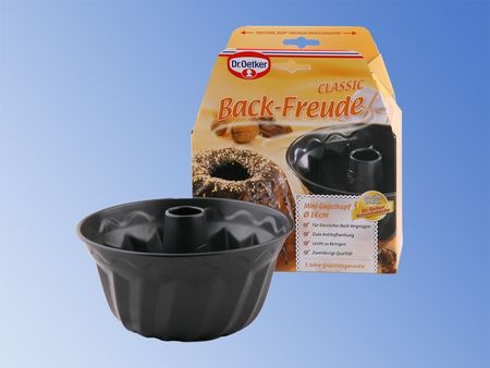 Dr. Oetker Forma Babka karbowana z tuleją 16 cm Back-Freude Classic 2582