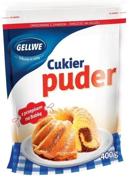 Gellwe 400g Cukier Puder Ceny I Opinie Ceneo Pl