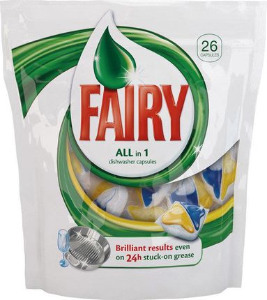 Fairy Kapsułki Do Zmywarek All In 1 Lemon 26 Szt