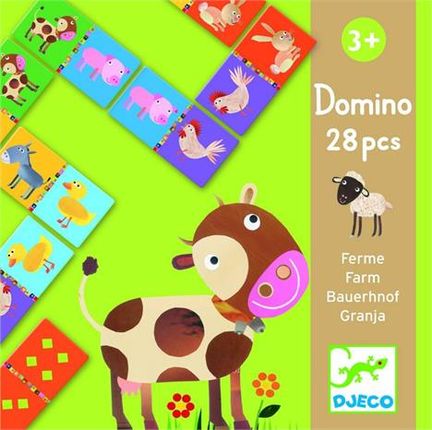 DJ08198 Domino zwierzątka z farmy DJ08158