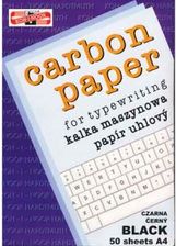 Zdjęcie Lemi Kalka Maszynowa A4 Czarna 25 Ark. - Rzgów