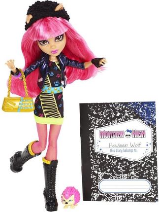 WOLF GANG! 2019❤︎MONOTONE Edition-100pcs Lalka Mattel Monster High 13 Życzeń Howleen Wolf Bbk02 Bbk05