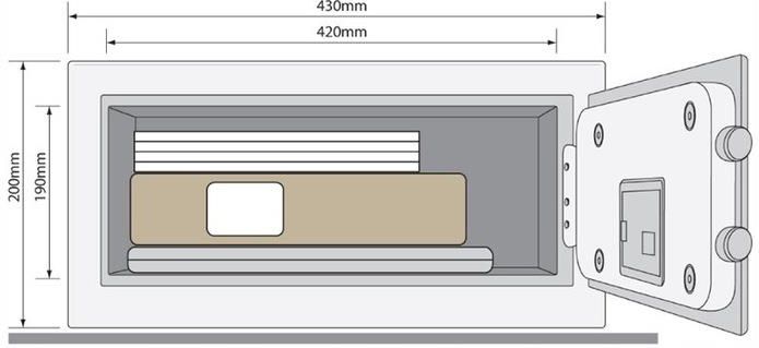 Yale Sejf Value Na Laptop Ylv/200/Db1