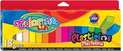Zdjęcie Colorino Plastelina Kwadratowa 18 Kolorów - Wolbórz