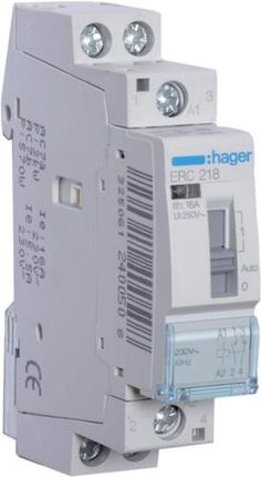 HAGER Przekaźnik instalacyjny 1NO+1NC 16A 230V AC (ERC218)