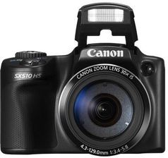 Aparat cyfrowy Canon PowerShot SX510 HS czarny - zdjęcie 1