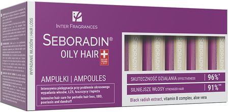 Seboradin Ampułki Oily Hair Włosy Przetłuszczające Się I Skłonne Do Wypadania 14x5,5ml