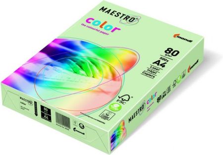 Mondi Papier Ksero Kolorowy Maestro Color A4, 80G, Pistacjowy