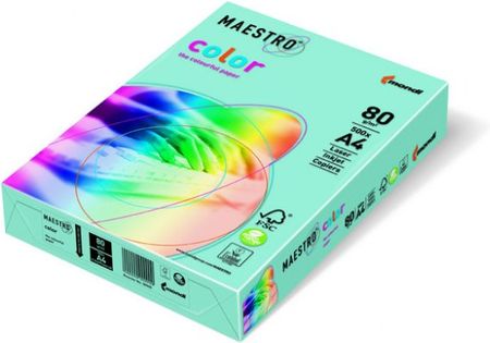 Mondi Papier Ksero Kolorowy Maestro Color A4, 160G, Niebieski