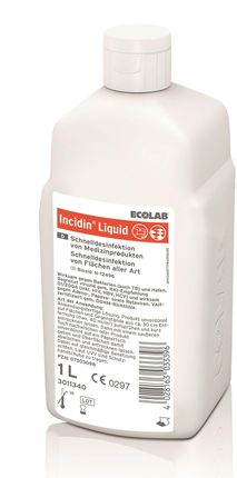 Tzmo Ecolab Incidin Liquid Spray Płyn Do Szybkiej Dezynfekcji Powierzchni 1L