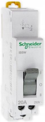 Schneider Przełącznik Modułowy 3 Pozycyjny 20A/250V (A9E18073)