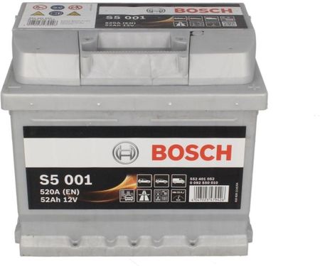 Bosch Silver Plus  S5001 52AH/520 A - zdjęcie 5