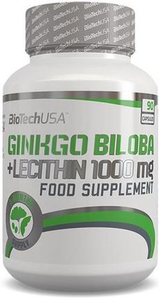 Biotech Ginko Biloba+Lecithin 90Cap