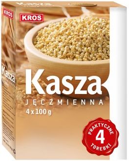 Cenos Gerstengrütze - Kasza Jeczmienna Wiejska 400 G (4 X 100 G