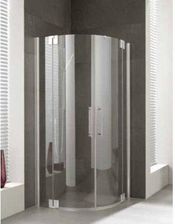 Kabina prysznicowa Kermi Pasa r-52-55 90/200 srebrny matowy szkło przezroczyste PXP55V72201PK - zdjęcie 1