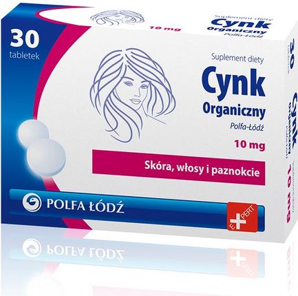 Cynk organiczny 30 tabletek
