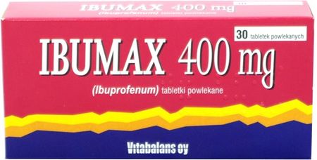 Ibumax 400 Mg 30 Tabl.