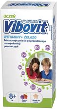 Zdjęcie Vibovit Uczeń Witaminy i Żelazo smak owoców leśnych 30tabl. - Ińsko