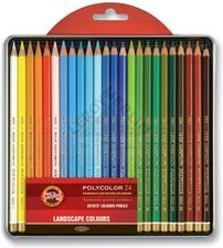Zdjęcie Koh-I-Noor Kredki Polycolor 24 Szt. - Wolbórz