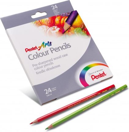 Kredki ołówkowe PENTEL CB8-24 24 kolory