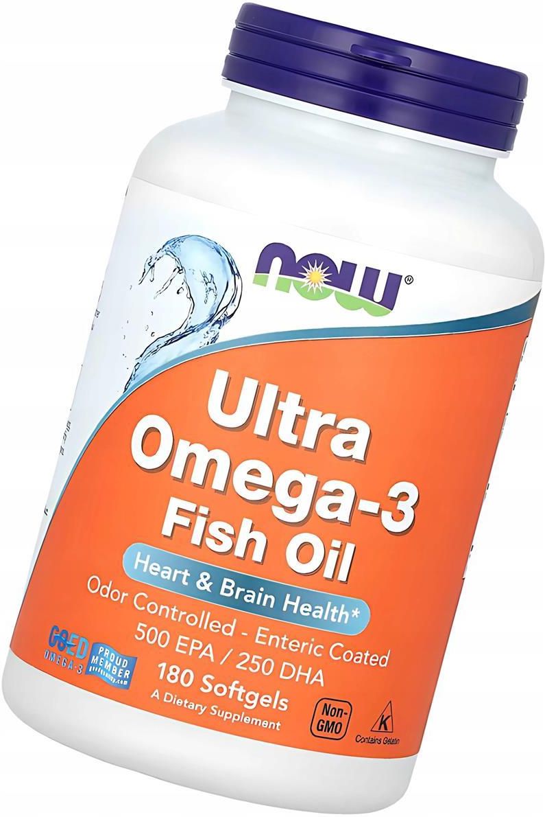Now Foods Ultra Omega 3 180 kaps. Reduktor tłuszczu - Ceny i opinie -  Ceneo.pl