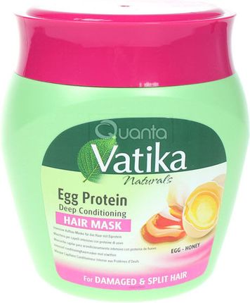 Dabur Vatika Egg Protein Deep Conditioning Hair Mask Głęboko odżywiająca włosów z proteinami jajecznymi 500 g