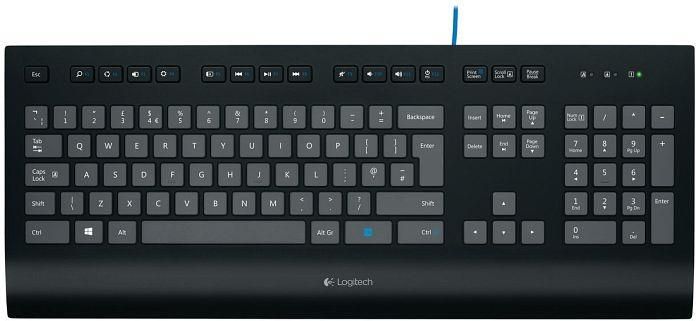 Клавиатура logitech k290 как включить клавиши f1 f12