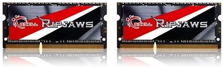 Pamięć RAM G.SKILL Ripjaws 16GB (2x8GB) SODIMM 1600MHZ CL9 (F3-1600C9D-16GRSL)